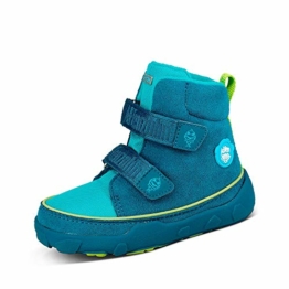 Affenzahn Minimal Midboot Vegan Velcro, 32/32 Kinder, Hai blau - 1