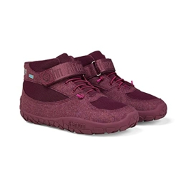 Affenzahn Wintersneaker Wolle Dreamer wasserdicht, warm gefüttert aus recycelter Wolle Beerenrot - Beere 33 - 1