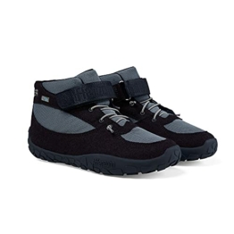 Affenzahn Wintersneaker Wolle Dreamer wasserdicht, warm gefüttert aus recycelter Wolle Bachblau - Blau 35 - 1
