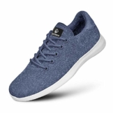 GIESSWEIN Merino Wool Knit Men - Atmungsaktive Herren Sneakers aus Merino Wool 3D Stretch, Sportliche Freizeitschuh, Barfuß- Schuhe - 1