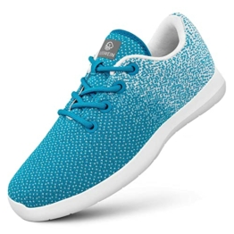 GIESSWEIN Wool Knit Limited W - Atmungsaktive Damen Sneaker aus Merino Wool 3D Stretch, Sportliche Freizeitschuhe, Barfuß- Schuhe - 1