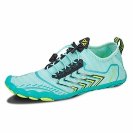 IceUnicorn Barfußschuhe Herren Damen Zehenschuhe Aquaschuhe Fitness Schuhe Strandschuhe Straßenlaufschuhe Wasserschuhe(ZB Mond, 39EU) - 1