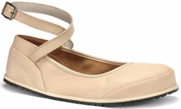 Magical Shoes faltbares Leder | Barfußschuhe Damen | Minimalschuhe Frauen | Barefoot Shoes |Schuhe Naturleder | gesunde Schuhe | Gr. 41 | Beige | Anna - 1