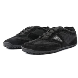 Magical Shoes Flexible sportliche Barfußschuhe | Damen/Herren | Barefoot | Minimalistische Schuhe | Outdoor | Wandern | Flexibel | rutschfest | Explorer 2.0, 39 Classic Schwarz - 1