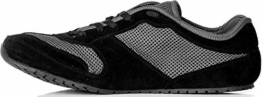 Magical Shoes Mädchen&Jungen Barfußschuhe|Minimalfaltbar|Schnürschuhe|Barefoot Foldable|Schuhe sportlich|Gr. 36|Schwarz/Grau|Explorer Smooth Elegant - 1