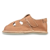 Magical Shoes Weiche Kinderschuhe | Kinder | Barfußschuhe | Sandalen | Krabbelschuhe-Baby | rutschfeste Hausschuhe | Outdoor | Leder, Gr.:25, Farbe:40. Coco - Carmel - 1