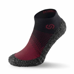 Skinners 2.0 Comfort Carmine | Unisex Minimalist Barefoot Shoes for Men and Women | Minimalist Barefoot Socks/Shoes for Men and Women - 1
