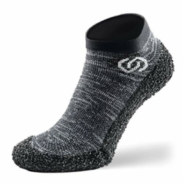 Skinners Super Hybride Unisex Mehrzweckschuhe verwenden als Barfuß-Sockenschuhe - Granite Grey/Logo White, size: XXL (47-49 EU) - 1