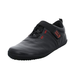 Sole Runner Herren Slipper Schuhe FX Trainer 6 Barfußschuh Glattleder Freizeit Elegant Slip-Ons Uni barfuß weit bequem Leder Klettverschluss - 1