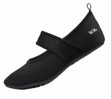 WeWee Die gesunden Allround-Barfußschuhe Damen - Vielseitig einsetzbare Minimalschuhe aus Neopren Wasserschuhe, Strandschuhe Badeschuhe, Schwarz, 42/43 EU(Herstellergröße: XXL) - 1