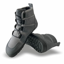ZAQQ 100% Barfußschuhe DAQOTA Winter, wasserdicht, grau, Gr. 42 - 1